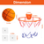 Silent Basketball with Ball Hoop 