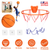 Silent Basketball with Ball Hoop 