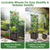 62.99IN Raised Garden Bed Planter Box