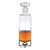 Mouth Blown European Crystal Round Decanter 28 Oz