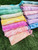 Waffle Towel,Throw Lightweight Quick Dry - Orange Tie Dye