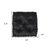24" X 24" Black Polyester Solid Color Floor Cushion