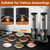 Electric Salt and Pepper Grinder Rechargeable