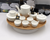 16 piece Fine Julia espresso/coffee entertaining set