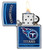 Zippo NFL Tennessee Titans Football Team Street Chrome Finish Lighter 