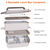 Bento Lunch Box 3 Stackable Food