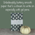 Charcoal Pumpkin Spice Pattern - A5 ish size - Staple Bound Journal - Handmade