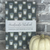 Charcoal Pumpkin Spice Pattern - A5 ish size - Staple Bound Journal - Handmade