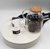 3 piece thermo glass Asian tea entertaining set for 2