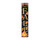 48" Black Gold And Orange Solid Wood Porch Sign