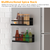 2 Packs Magnetic Spice Holder Rack 