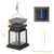 2Pcs Solar Powered Hanging Lights 