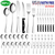 48-Piece Silverware Set Stainless Steel Flatware Cutlery Set