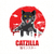 Catzilla Kitchen Towel