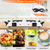 2000W Electric Dual Burner Portable Coil 