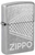 Zippo Checked Zippo Design Street Chrome Lighter 