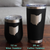 Ohio Outline Pint Glass for Beer - Ohioans Gifts and Decor