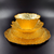 CORAL Gilded Glass Dinnerware Set