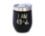 50th Birthday Gifts - Middle Finger Insulated Wine Tumbler