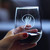 Monogram Floral D Stemless Wine Glass - D Initial Gifts
