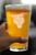 Pitbull Happy Face Pint Glass for Beer - Pit Bull Dog Gifts