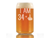 35th Birthday Gifts - 34 Middle Finger Beer Can Pint Glass