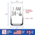35th Birthday Gifts - 34 Middle Finger Beer Can Pint Glass
