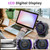 100 Speeds Desk Fan Battery Operated Wall 
