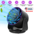 100 Speeds Desk Fan Battery Operated Wall 