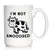Not Amoosed Coffee Mug - Cow Gifts and Decor