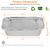 20Pcs Disposable Aluminum Foil Pans