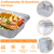 20Pcs Disposable Aluminum Foil Pans