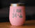 35th Birthday Gifts - Middle Finger Insulated Wine Tumbler