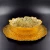CORAL 12PCS Gilded Glass Dinner Plate Set
