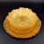 CORAL 12PCS Gilded Glass Dinner Plate Set
