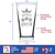 Bunco Queen Pint Glass for Beer - Bunco Gifts and Decor