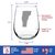 Vermont Outline Stemless Wine Glass - Vermonters Gifts