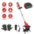 21V Electric Cordless Tiller Cultivator Powered Garden Tiller