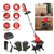 21V Electric Cordless Tiller Cultivator Powered Garden Tiller