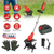 21V Electric Cordless Tiller Cultivator Powered Garden Tiller