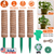 4Pcs Coco Coir Extendable Moss Pole for Climbing Plants Plant 