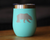 Bear Silhouette Insulated Wine Tumbler - Rustic Cabin Gifts