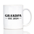 Bold 2024 Grandpa Coffee Mug - New Grandpa Gifts and Decor