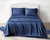 Navy Blue Bambusa 7-Piece Sheet Set