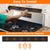 Magnetic Stove Top Shelf Silicone Over Stove Spice Rack 