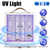 LED Bug Zapper Indoor Outdoor Mosquito Lamp 