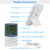 Digital Hygrometer Thermometer InDoor