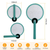 Electric Mosquito Swatter Bug 