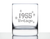 Vintage 1955 Whiskey Rocks Glass - 69th Birthday Gifts