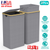 2Pcs Collapsible Laundry Hamper
